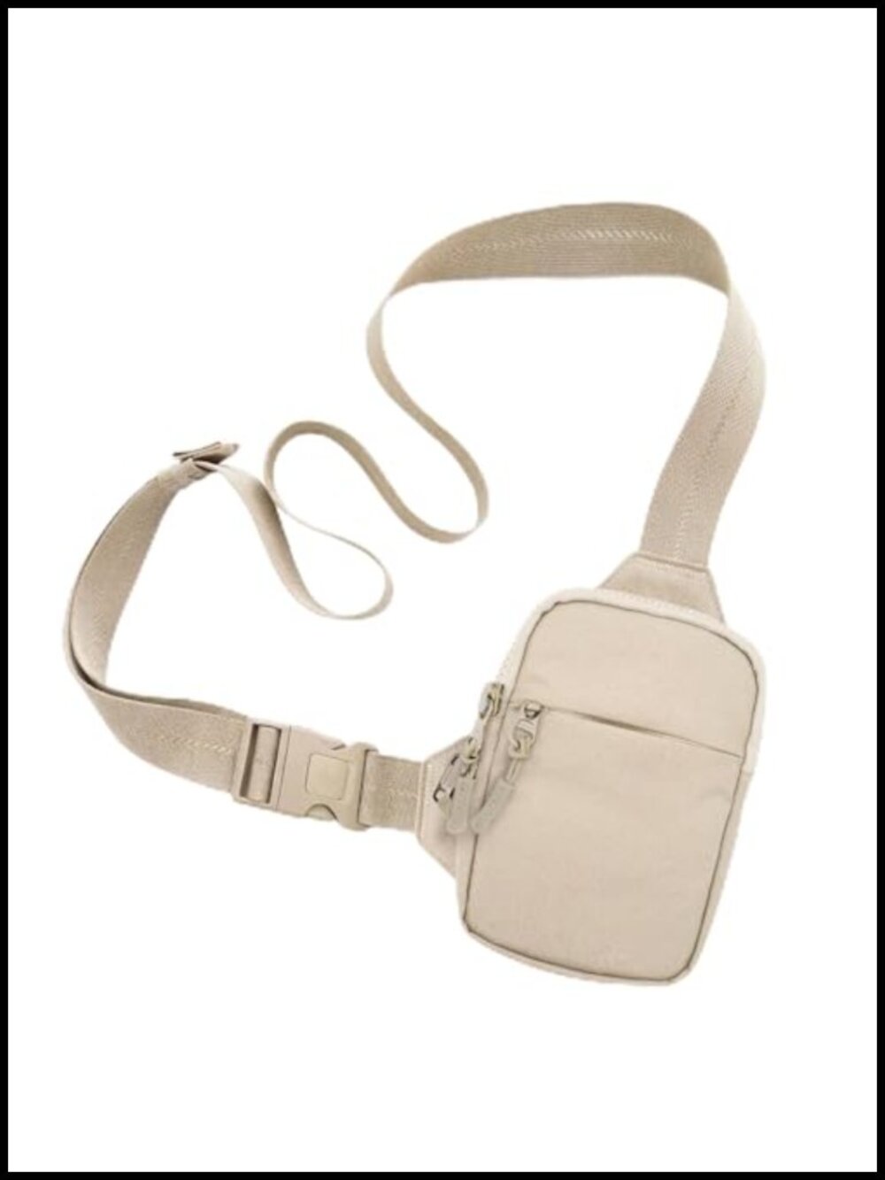 Anti-Theft RFID Blocking Crossbody Sling Bag Waterproof 300D Nylon Travel